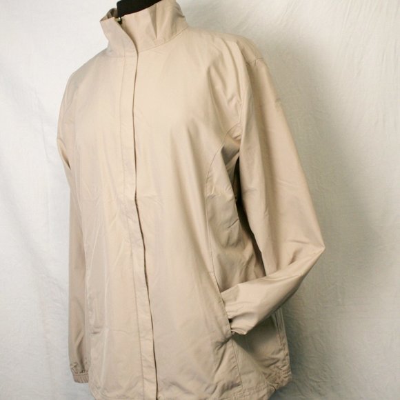Tan Windbreaker Jacket - Picture 3 of 8